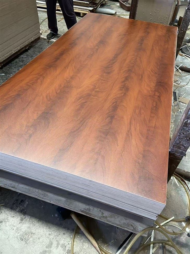 Melamine Faced Plywood With Different Colors For Furniture factory